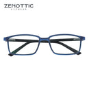 ZENOTTIC Anti Blue Light Blocking Reading Glasses For Men Women Square Full Frame Frame Antireflective Coated Non Spherical Lens