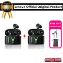 NewOriginal Lenovo Auriculares inalámbricos TWS Auriculares para juegos Bluetooth5.0 Auriculares deportivos de baja latencia con micrófono HIFI 3D Stereo Bass LP6