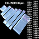 Bolsa autoadhesiva de plástico transparente, bolsas pequeñas autosellantes para bolígrafo, joyería, embalaje de dulces, bolsa de embalaje de galletas de regalo que se puede volver a sellar