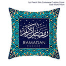 EID Mubarak Decor Cushion Cover Ramadan Decorations For Home Islamic Muslim Decor Ramadan Kareem EID Al Adha Ramada Pillowcase