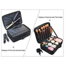 New Fashion Women Cosmetic Bag Travel Makeup Professional Make Up Box Cosmetics Pouch Bags Beauty Case For Makeup Artist