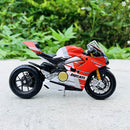 Maisto 1:18 16 styles Ducati panigale v4 s c white original authorized simulation alloy motorcycle model toy car gift collection