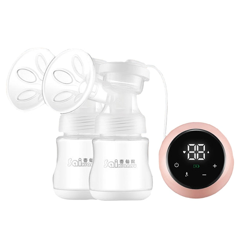 Smart Electric Breast Pump Unilateral Double Bilateral Breast Pump Manual Silicone Breast Pump Baby Breastfeeding Accessories