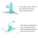 LMETJMA Quick Pull Manueller Gemüsehacker Hand Pull String Food Fleischwolf Slicer Küche Knoblauch Zwiebel Chopper Cutter KC0323