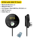 Adaptador AUX Bluetooth Deelife en el kit de manos libres del coche BT 5.0 Receptor de audio para el teléfono del automóvil Manos libres Carkit Transmisor FM