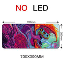 Sovawin Gaming Mouse Pad RGB Backlight Mat 900x400 Gamer XXL Computer Mousepad CS GO Hyper Beast Non-Slip Rubber Desk Mat For PC