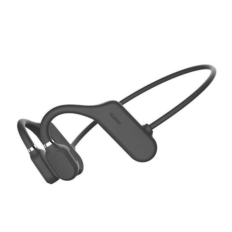 Nuevos auriculares de conducción ósea Bluetooth 5,0 inalámbricos no en la oreja auriculares a prueba de sudor auriculares deportivos impermeables 18g auriculares