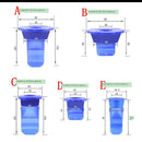 Badezimmer geruchsdichter Leckkern aus Silikon in der Wasserleitung, Ablaufinnenbeckenablauf, Einweg-Abflussventil, Kanalisationskern