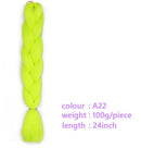 Black Star Hair Ombre Jumbo Extensiones de cabello trenzado Trenzas retorcidas de 24 pulgadas Fibra de cabello sintético para trenzado retorcido para mujeres