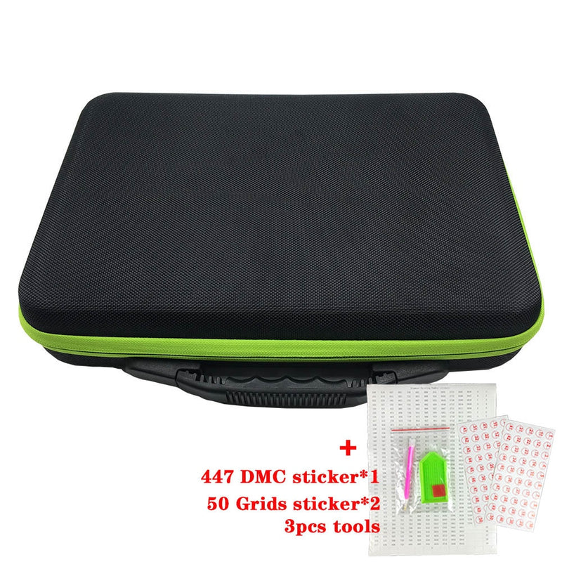 15/30/60/120 Bottles 5d Diamond Painting Accessories tools Storage Box Carry Case diamant painting tools Container Bag