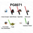 Mandalorians Baby Yoda Ahsoka Building Blocks Star Stormtroopers Luke Skywalker Boba Fett Obi-wan Wars Action Figure Toy