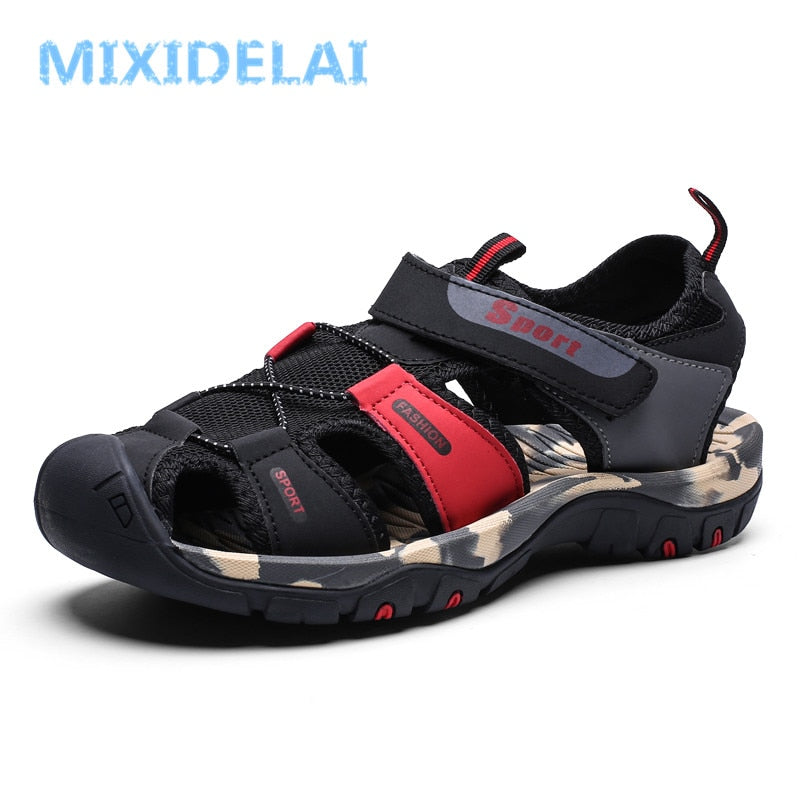 Brand Men Sandals Soft Casual Roman Shoes Outdoor Breathable Mens Sandals Summer Comfortable Light Sandalias Hombre Plus Size 45