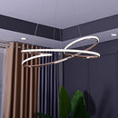 NEO Gleam Gold Chrome Plated Modern Led pendant lights for dining room kitchen room bar shop ceiling lamp 90-260V Free Shipping