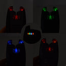 1+4 Carp Fishing Alarm Set Sounds and LED Alarming Wireless Fishing Bite Indicator Electronic with Snag Ear Bar B1228