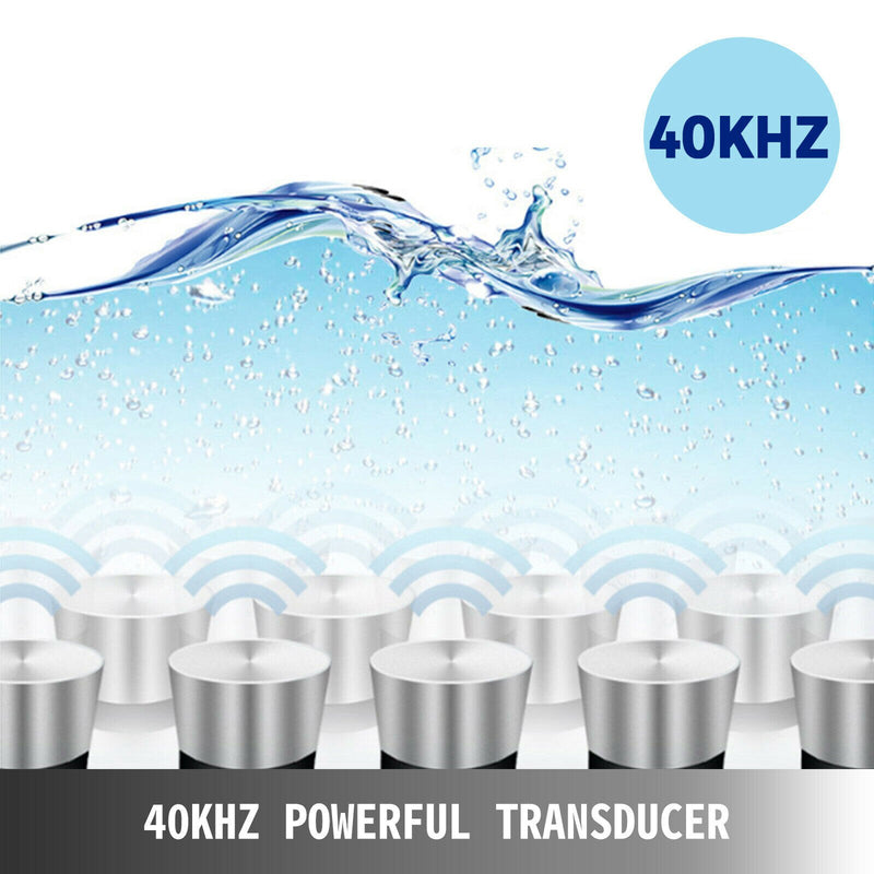 30L Edelstahl Digital Ultraschall Teile Reiniger Sonic Reinigungsgeräte