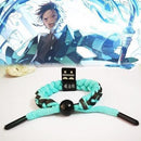 1 Pcs Cartoon Demon Slayer Kimetsu No Yaiba Bracelet Figure Kamado Tanjirou Nezuko Zenitsu Bangle Wristband Figure Toys Gift