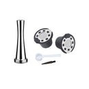 For Nespresso Coffee Capsule Pod Filters Baskets Refillable Reusable Espresso Coffee Filter Cup Cafeteras De Capsulas