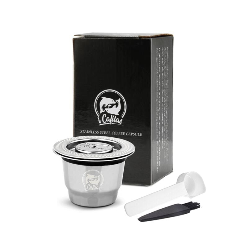 IFilasCapsule für Nespresso wiederverwendbare nachfüllbare Kapsel Crema Espresso wiederverwendbarer nachfüllbarer Kaffeefilter