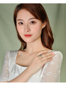 BALMORA 100% Real 925 anillos budistas de plata esterlina para mujer señora anillo giratorio tibetano oración Mantra anillo buena suerte anillo regalo