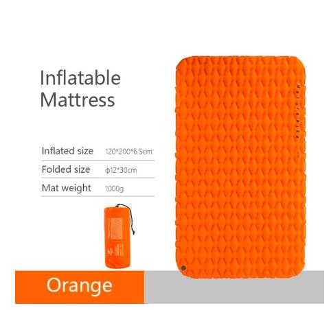 Naturehike Portable Outdoor Camping Hiking Single double Thicken Moisture-proof Inflatable Sleeping Mattress Mat Pad bed bag