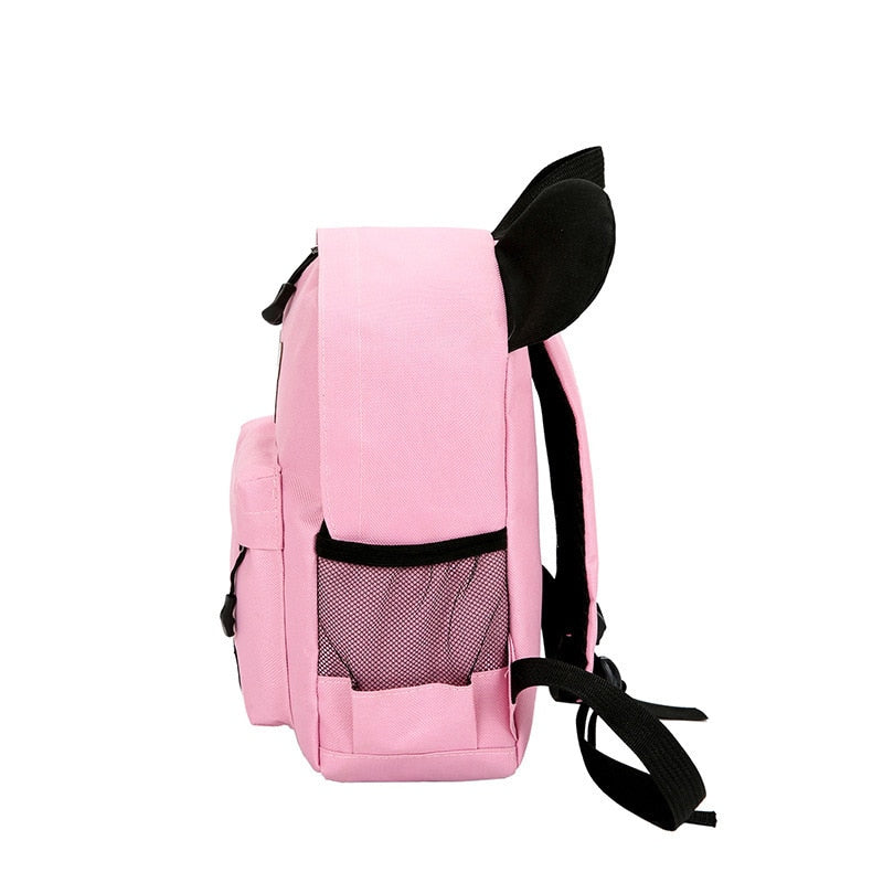 Mochila de dibujos animados para niños de Mickey Minnie, mochilas pequeñas de jardín de infantes, mochilas escolares informales de moda de viaje para niños, 2019 BAG0012