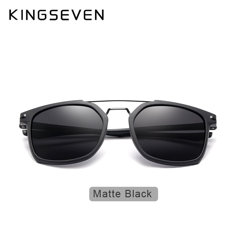 2020 KINGSEVEN TR90 Polarized Series Sunglasses Men Retro Driving Eyewear Sunglasses Goggles UV400 Gafas Oculos De Sol