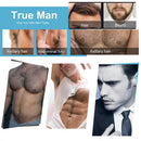 Bellezon Beard Growth Kit Hair Growth Enhancer Thicker Oil Nourishing Essence Leave-in Conditioner Beard Care with Comb