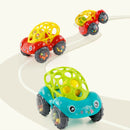 Baby Car Doll Toy Crib Mobile Bell Rings Grip Gutta Percha Hand Catching Ball s for Newborns 0-12 Months