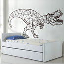 Geometrische Tyrannosaurus Wandaufkleber Dinosaurier Wandtattoos Für Babyzimmer Deko Wandkunst Schlafzimmer Geschenk Für Kinderzimmer Deko