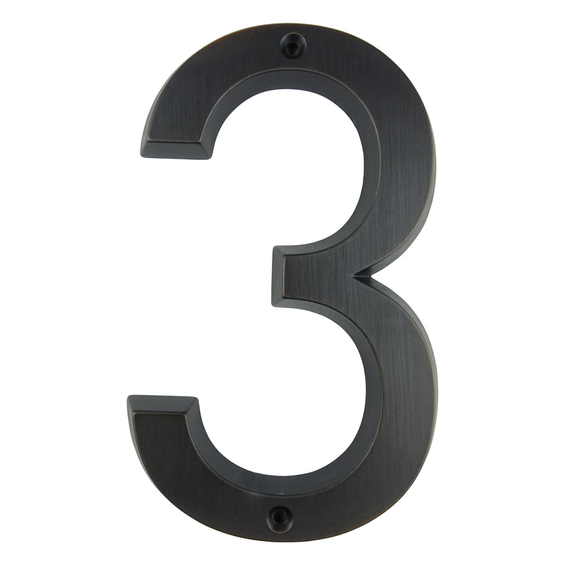 15cm Big 3D Modern House Number Door Home Address Numbers for House  Digital Door Outdoor Sign 6 Inch.