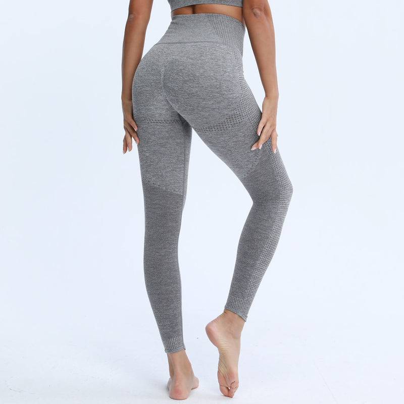 Nepoagym 2nd Edition Mujeres Curvo Hem Vital Leggings sin costuras con Butt Scrunch Pantalones de yoga de cintura alta para entrenamiento Fitness