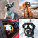 Cool Dog Gafas de sol Protección UV Gafas a prueba de viento Pet Eye Wear Dog Natación Patinaje Gafas Accesorios para mascotas