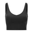 SHINBENE EVERYDAY Cozy Soft Workout Gym Yoga Crop Top Women Naked Feel Padded Athletic Running Fitness Sport Bras Tops