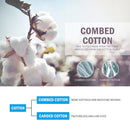 YUEDGE Mens 5 par/pack rendimiento algodón humedad absorbe deportes senderismo entrenamiento cojín tripulación calcetines tamaño 37-46 EU