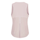 SHINBENE Back Mesh Patchwork Sport Vest Women Loose Fit Solid Yoga Fitness Vest Breathable O-neck Gym Athletic Tank Tops XS-XL