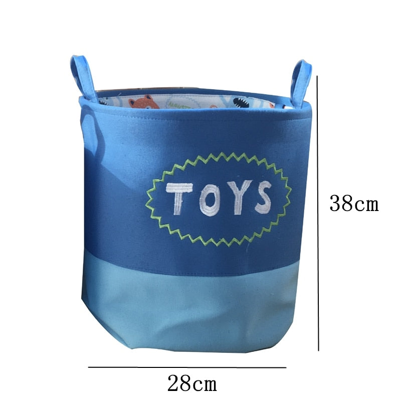 Sundries Storage Barrels High Capacity Pink Cat Dinosaur Foldable Toy Storage Box Home Organizer Dirty Laundry Basket