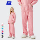 INFLATION Blank Cotton Sweatpants Men Streetwear Drawstring  Jogger Pants Unisex Leisure Track Pants Couple Sweatpant