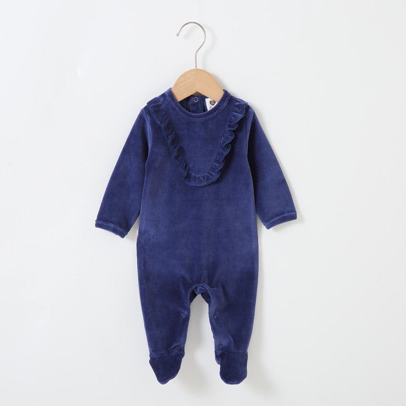 Baby rompers clothes long sleeves children clothing baby newborn overalls kids boy girls clothes baby jumpsuit two colors romper