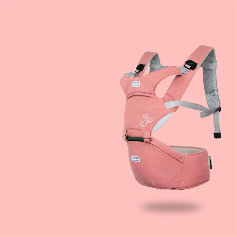 Portabebés ergonómico Sling frente abrazo cintura taburete cinturón de sujeción Porte Bebe canguro asiento de cadera versátil para las cuatro estaciones