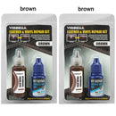 Gel de reparación de cuero líquido, herramienta para restaurar la piel, agujeros, arañazos, grietas, restauración, restaurador de vinilo, asientos de coche, sofá, chaqueta, monedero, zapatos