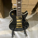 Black Beauty LP Guitarra eléctrica Gold Hardware Diapasón de palisandro Cuerpo de caoba Guitarar de alta calidad Envío gratis