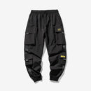 2023 New Hip Hop Joggers Cargo Pants Men Harem Pants Multi-Pocket Ribbons Man Sweatpants Streetwear Casual Mens Pants S-5XL