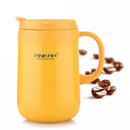 Pinkah 340 y 460ML 304 termos de acero inoxidable taza de oficina con asa con tapa taza de té aislada termo taza termos de oficina