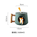 INS Shiba Inu Akita DOG 420ML COFFEE TEA MUGS CUP NORTH EUROPE STYLE FASHION DESIGN