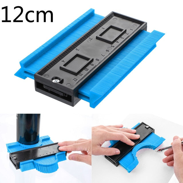 Onnfang Copy Gauge Contour Gauge Duplicator Contour Scale Template Holzmarkierungswerkzeuge Fliesenmesslineal Massenpreis