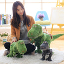 Hot Huggable Dinosaur Plush Toys Cartoon Simulation Tyrannosaurus Cute Stuffed Toy Dolls for Kids Children Boys Birthday Gift