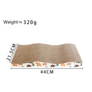 Cat Scratch Board Pad Grinding Nails Interactive Protecting Furniture Pet Toy Corrugated Large Size Catw Scratcher Toy Cardboard