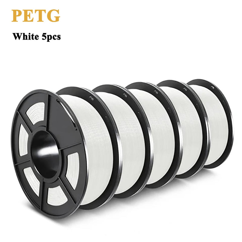 SUNLU PETG 3d Filament 1.75mm For 3D Printer PETG Filament 5rolls/set Dimensional Accuracy +/-0.02mm