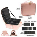 New Women Makeup Large Capacity Cosmetic Bag Beauty Salon Tattoos Nail Art Tool Bin Case