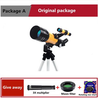 Hot-selling 70300 astronomical telescope high-quality professional stargazing high-definition high-power telescope